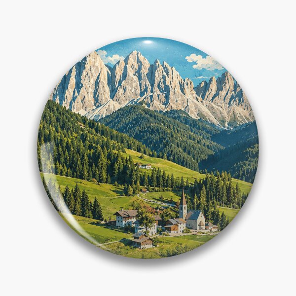 Artikelvorschau, Dolomiten Italien - Vintage Berg entworfen und verkauft von clarkfraser.