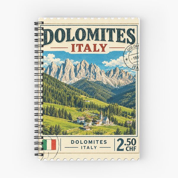 Item preview, Dolomites Italy - Vintage Mountain designed and sold by clarkfraser.