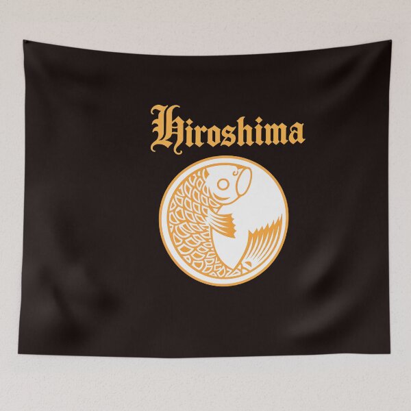 Item preview, Hiroshima Fish Emblem Symbolic Art designed and sold by kawanva-studio.