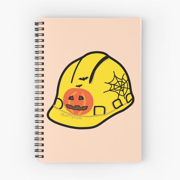 Item preview, Halloween construction hat designed and sold by fluffyfamcraft.
