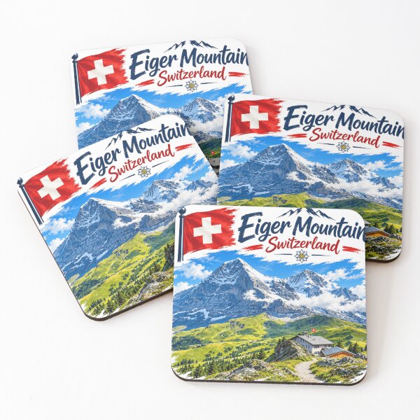 Item preview, Eiger - Swiss Alps Mountain Art designed and sold by clarkfraser.