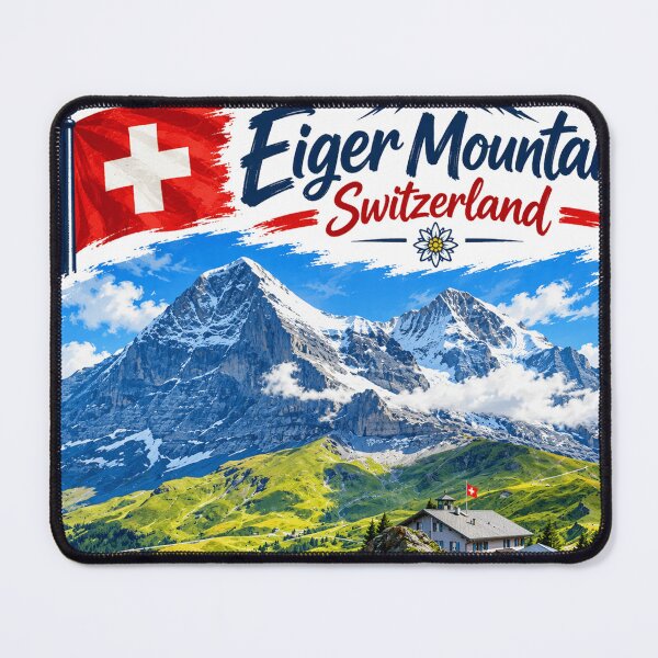 Item preview, Eiger - Swiss Alps Mountain Art designed and sold by clarkfraser.