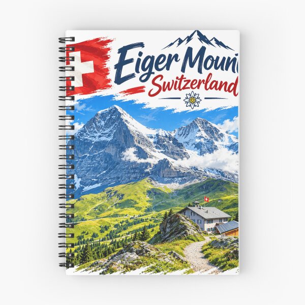Item preview, Eiger - Swiss Alps Mountain Art designed and sold by clarkfraser.