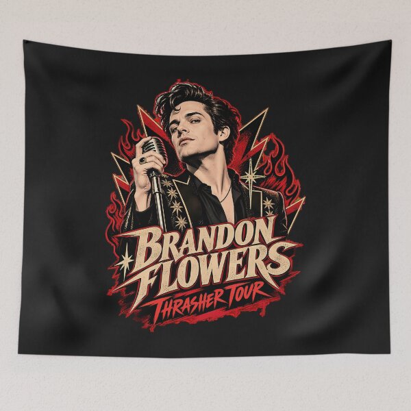 Artikelvorschau, Brandon Flowers Thrasher Tour entworfen und verkauft von JessicaDona.