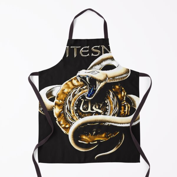 Item preview, Coiled White Snake Emblem For Whitesnake designed and sold by JessicaDona.