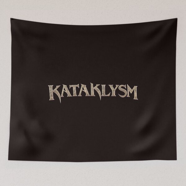 Item preview, Kataklysm Band Logo Distressed Metallic designed and sold by kawanva-studio.