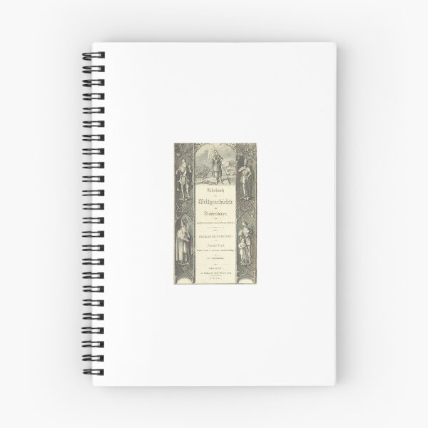 Item preview, Victorian Lehrbuch der Weltgeschichte Book Cover Binding designed and sold by Antique Science Press.