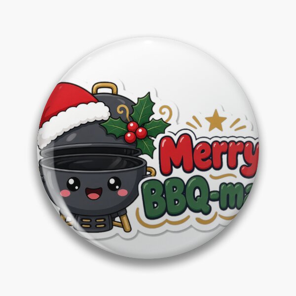 Artikelvorschau, BBQ Christmas Merry BBQ-mas Gift entworfen und verkauft von Soft Merch.