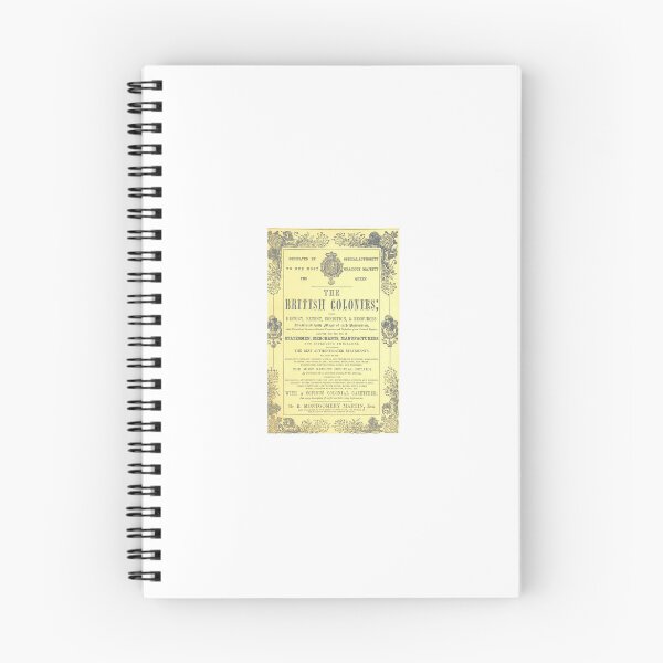 Item preview, Victorian British Colonies Book Cover Binding designed and sold by Antique Science Press.