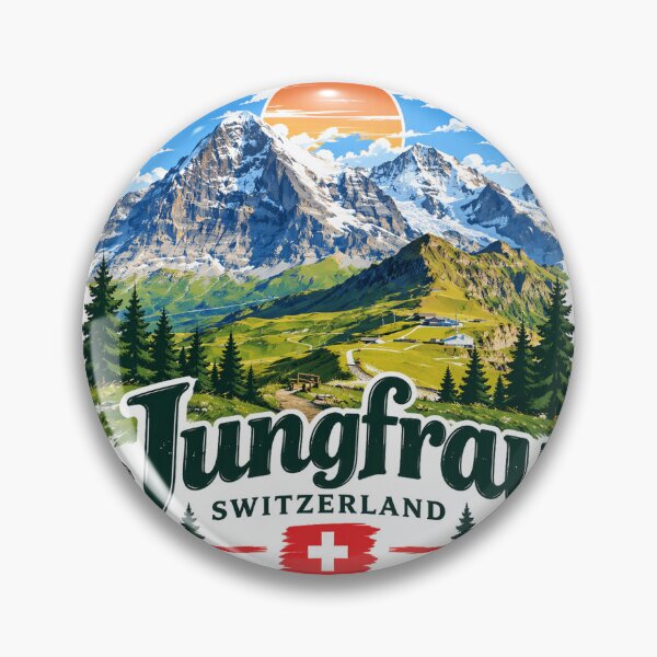 Artikelvorschau, Jungfrau Schweiz entworfen und verkauft von clarkfraser.