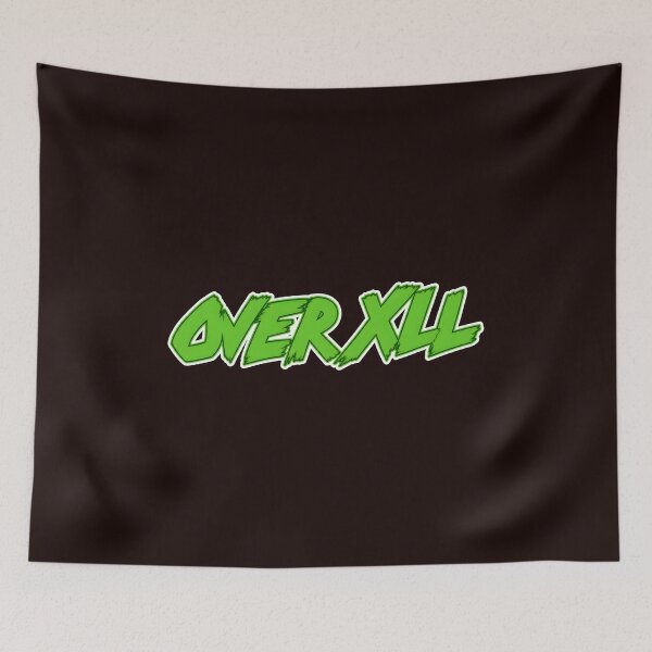 Item preview, Bold Green OVER KILL Typography  designed and sold by FeatherTaleInk.