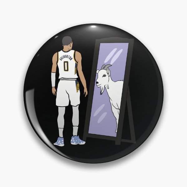 Item preview, Tyrese-Haliburton-Mirror-Goat designed and sold by ziolamorr.