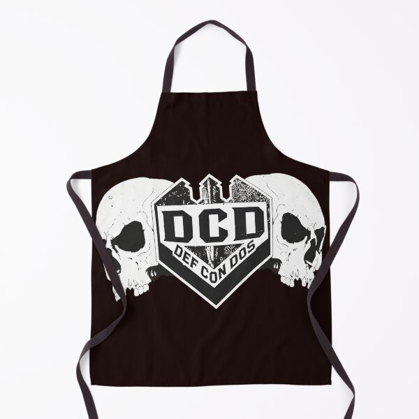 Item preview, DCD DEFCON ON DOS Skull designed and sold by FeatherTaleInk.