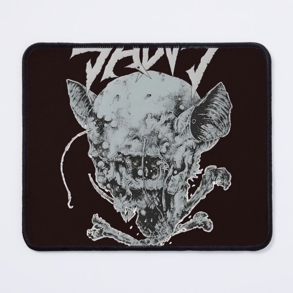 Item preview, Demonic Skull SADVS Heavy Metal Art designed and sold by FeatherTaleInk.