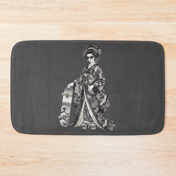 Item preview, Japanese Oiran Design x Street Culture (Black and White) designed and sold by Studio-MiMi.