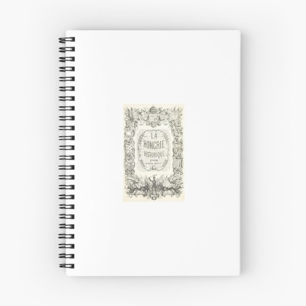 Item preview, Victorian La Hongrie ancienne et Book Cover Binding designed and sold by Antique Science Press.