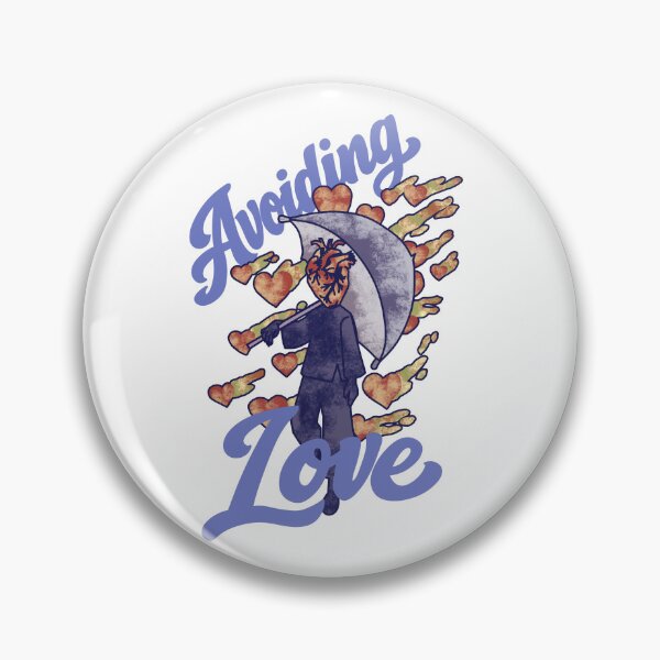 Item preview, Avoiding Love Funny Anti Romance Sarcastic Introvert designed and sold by AdelDigitalArts.