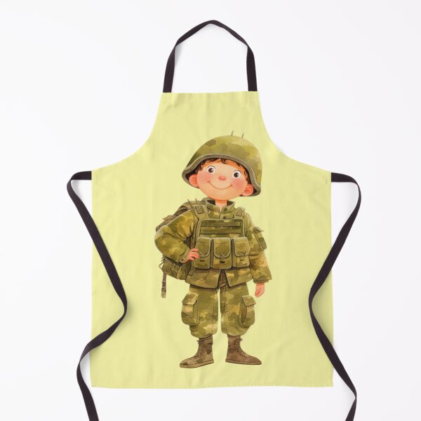 Item preview, Cute Little Soldier Camouflage Clothing Helmet Backpack designed and sold by Mauswohn.