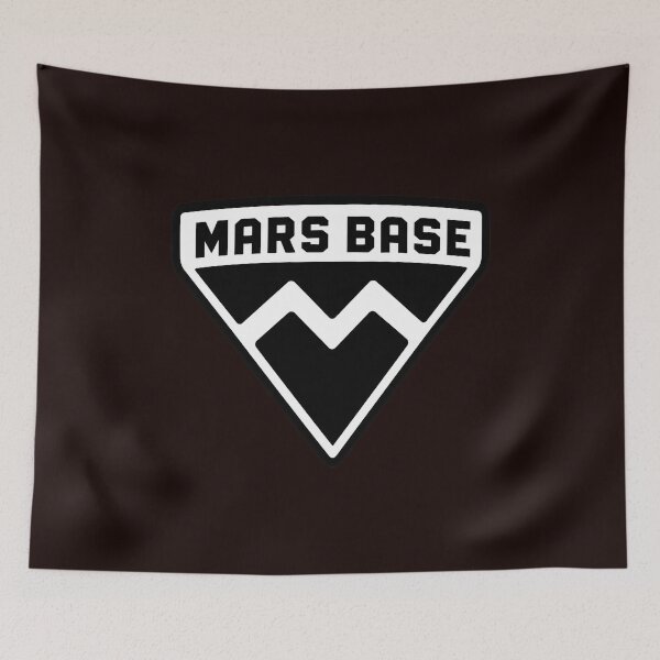 Item preview, Mars Base Shield Mountain Adventure  designed and sold by FeatherTaleInk.