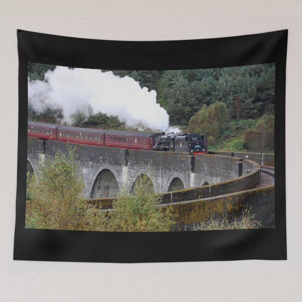 Item preview, Jacobite Steam Train - Glenfinnan Viaduct, Scotland designed and sold by LeanneAllen.