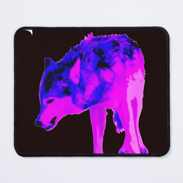Item preview, Grinderman Neon Wolf Gothic Art designed and sold by GulnorGermelo.