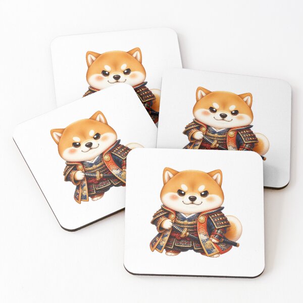 Item preview, 芝犬　侍　shibainu samurai designed and sold by nico1124.