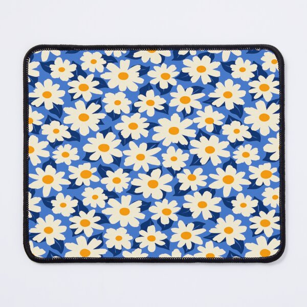 Item preview, Daisies on Blue designed and sold by ViaARTfactory.