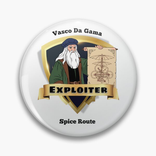 Item preview, Vasco Da Gama Exploiter Spice Route Meme designed and sold by THMKagutsuchi.
