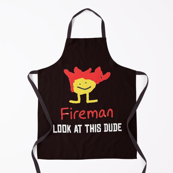 Item preview, Fireman Look At This Dude Character Art designed and sold by Jarya-Menari.