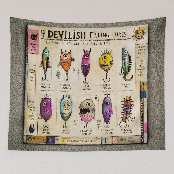 Item preview, Delish Fishing Lures designed and sold by PictureNZ.