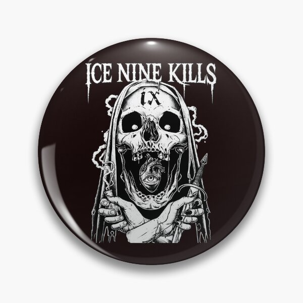 Item preview, ICE NINE KILLS SKULL HOODED FIGURE DAGGER HEART designed and sold by Jarya-Menari.