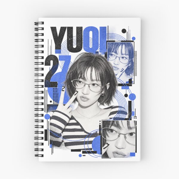 Item preview, Cyber Blue Yuqi 27 Streetwear Art | Kpop Visual Art designed and sold by Valereekmerch.