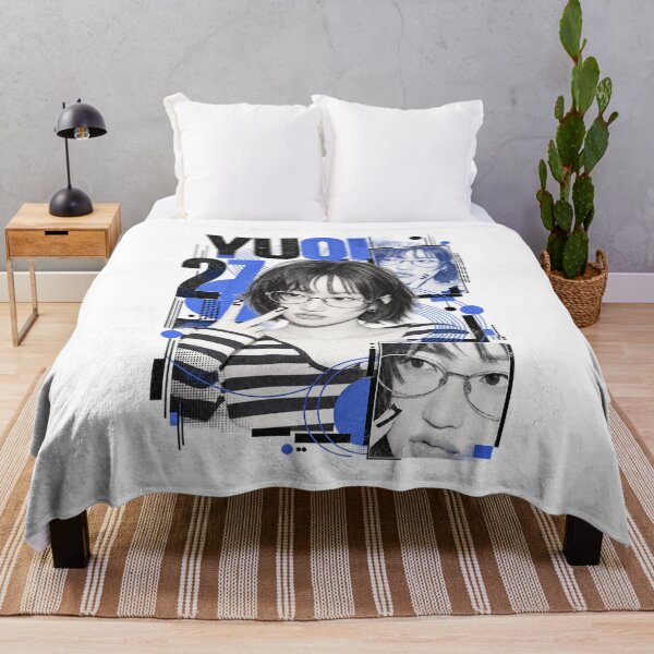 Item preview, Cyber Blue Yuqi 27 Streetwear Art | Kpop Visual Art designed and sold by Valereekmerch.