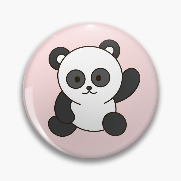 Item preview, Cute Panda Waving Spring Holiday Vector designed and sold by Porpor Artwork.