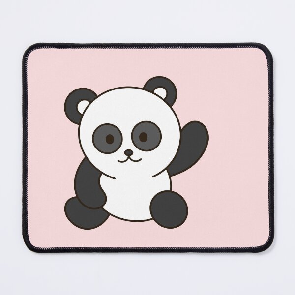 Item preview, Cute Panda Waving Spring Holiday Vector designed and sold by Porpor Artwork.