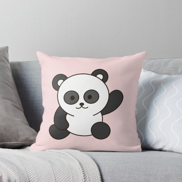Item preview, Cute Panda Waving Spring Holiday Vector designed and sold by Porpor Artwork.