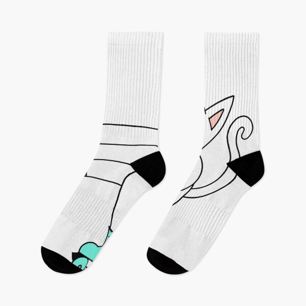 Item preview, MEAN CAT Rollerskating - white designed and sold by motherbrainart.