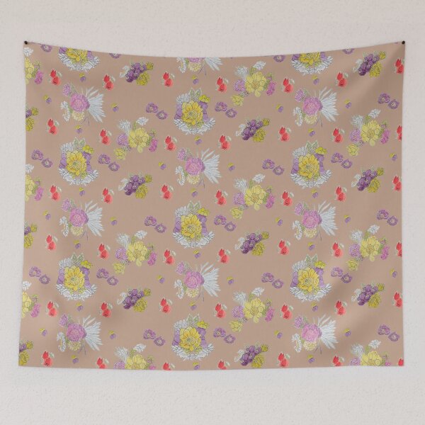 Item preview, Florid Epiphany- Beige designed and sold by Exquisite Audacity .