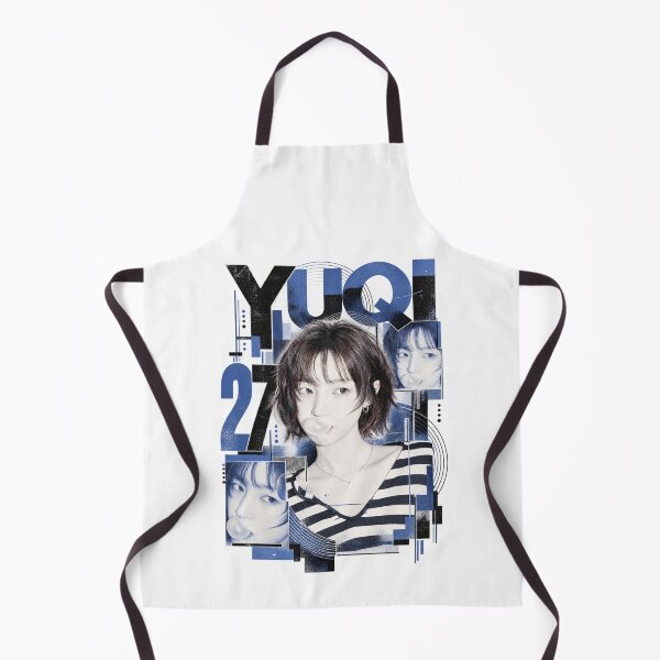 Item preview, Edgy Yuqi 27 Striped Fashion Visual | Kpop Room Decor designed and sold by Valereekmerch.
