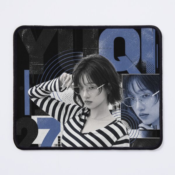 Item preview, Yuqi 27 Blue Halftone Polaroid Visual | For Neverland designed and sold by Valereekmerch.