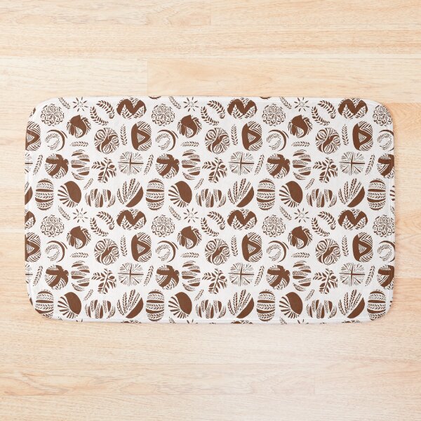 Item preview, Grain bloom - chocolate  designed and sold by Stephanie Fiona Design.