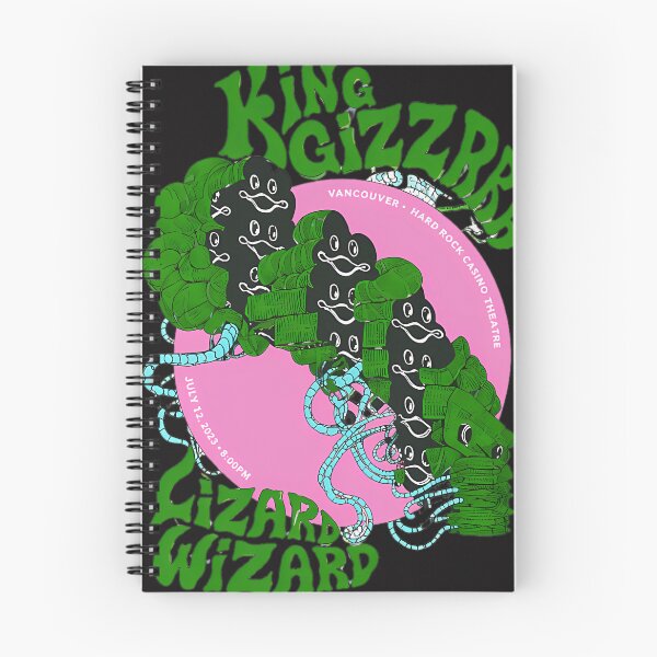 Aperçu de l'œuvre Tournée Kings Gizzards Lizards Wizard à Vancouver 2019 créée et vendue par OscarOroz.
