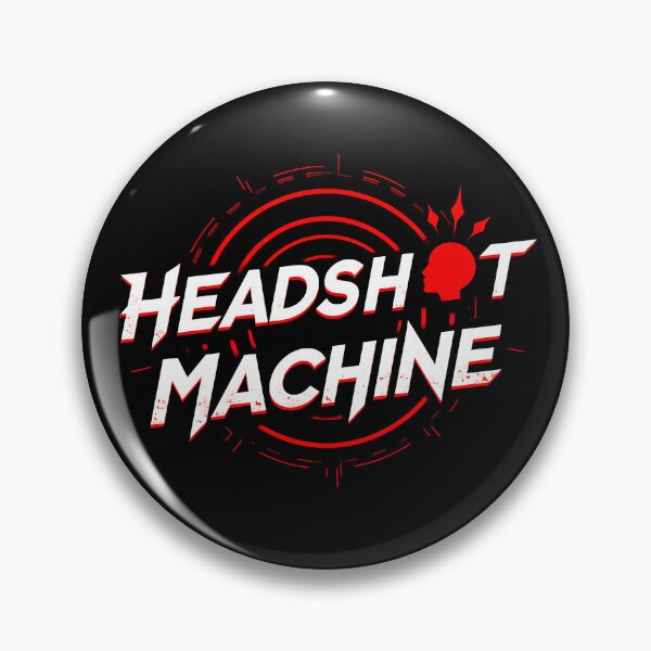 Item preview, Headshot Master – Multiplayer FPS Gamer Design for Pro Shooters (Logo Version) designed and sold by SlightlyUnreal.