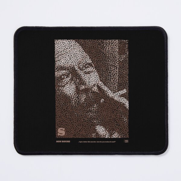 Item preview, Son House Delta Blues Portrait Design designed and sold by markzickler.