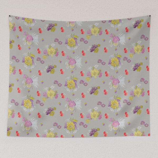 Item preview, Florid Epiphany- Warm Grey designed and sold by Exquisite Audacity .