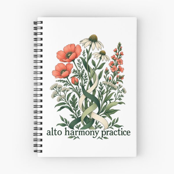 Item preview, Alto Harmony Practice in Bloom designed and sold by Chase The Trend.