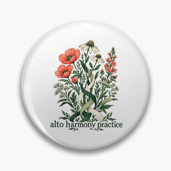Item preview, Alto Harmony Practice in Bloom designed and sold by Chase The Trend.