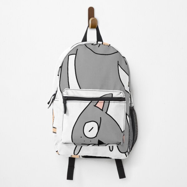 Item preview, MEAN CAT at work - gray designed and sold by motherbrainart.