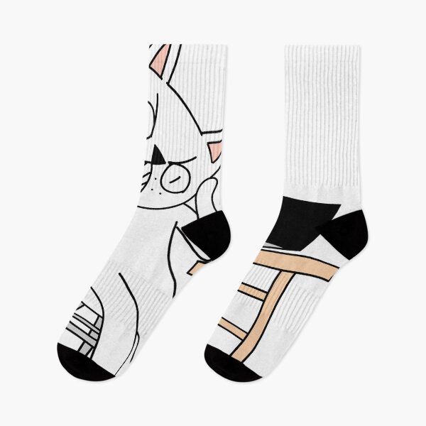Item preview, MEAN CAT at work - white designed and sold by motherbrainart.