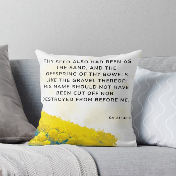 Item preview, Isaiah 48:19 designed and sold by Undonemadenew.
